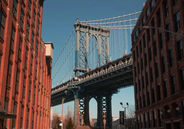  The Bronx with vibrant murals, historic landmarks, and well-maintained concrete structures.